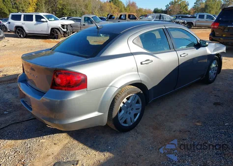 2013 Dodge Avenger Se V6 from USA, damaged, VIN 1C3CDZAG6DN757189